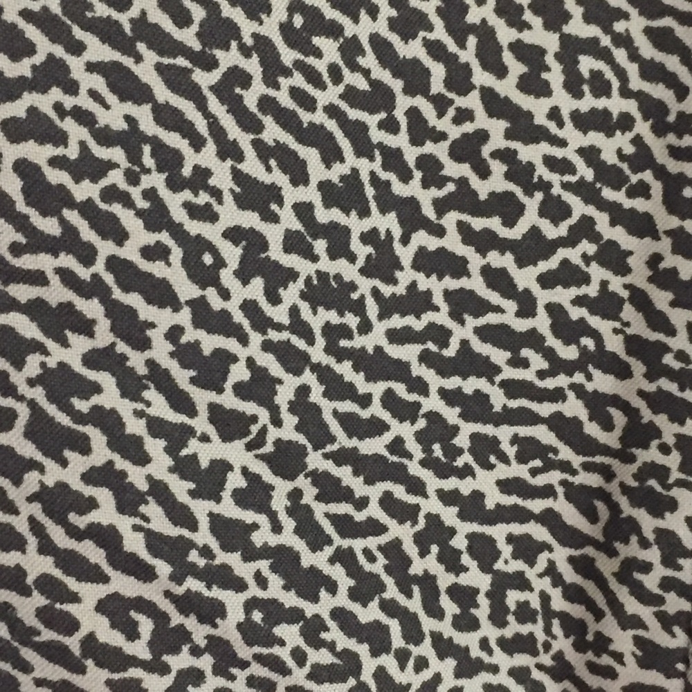 Ann Taylor Loft Animal Print Silk Blend Straight Skirt Sz 14 - Picture 4 of 4